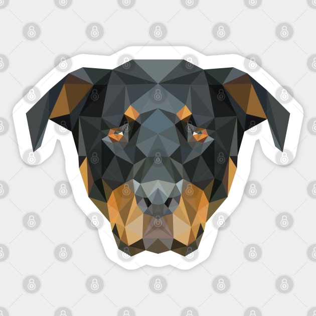 Rottweiler Sticker by MKD